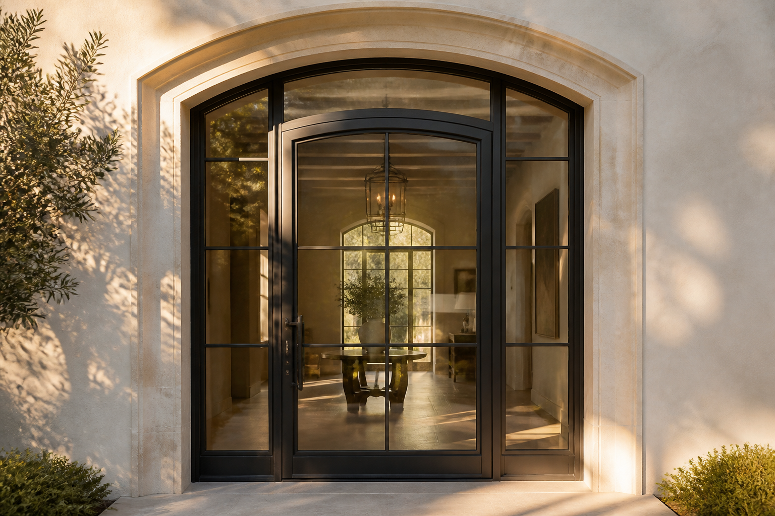 VLX 100 Arched / Custom Door in Miami Beach, FL | TruePane Windows & Doors - detail 3