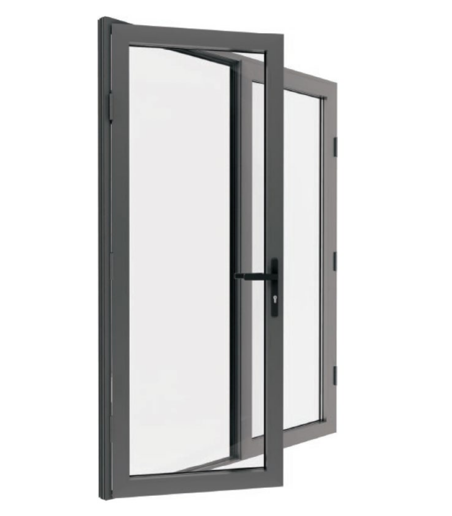 VLX 100 Double Swing / French Door in Miami Beach, FL | TruePane Windows & Doors - detail 2