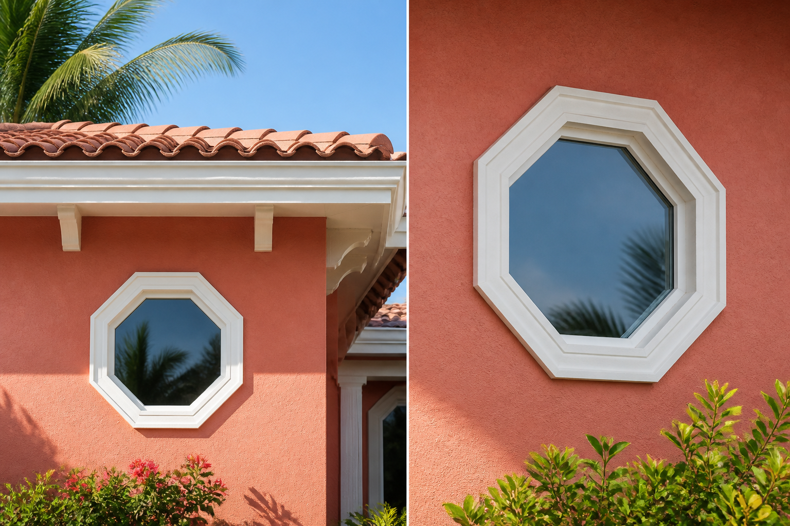 Geometric & Shaped Windows in Miami Beach, FL | TruePane Windows & Doors - detail 1