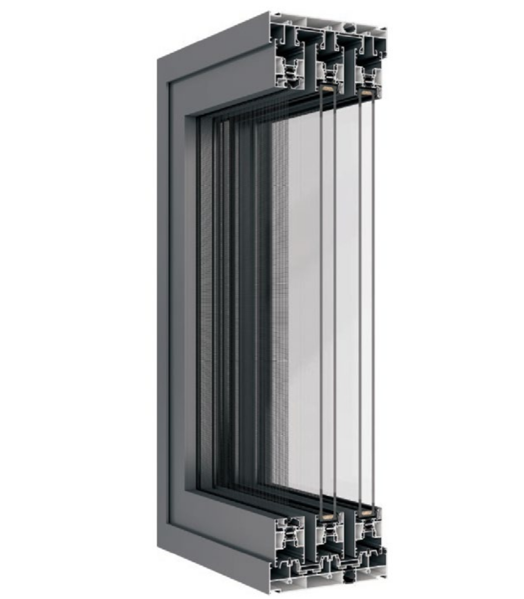 VLX 150 Heavy-Duty Sliding Door in Miami Beach, FL | TruePane Windows & Doors - detail 2