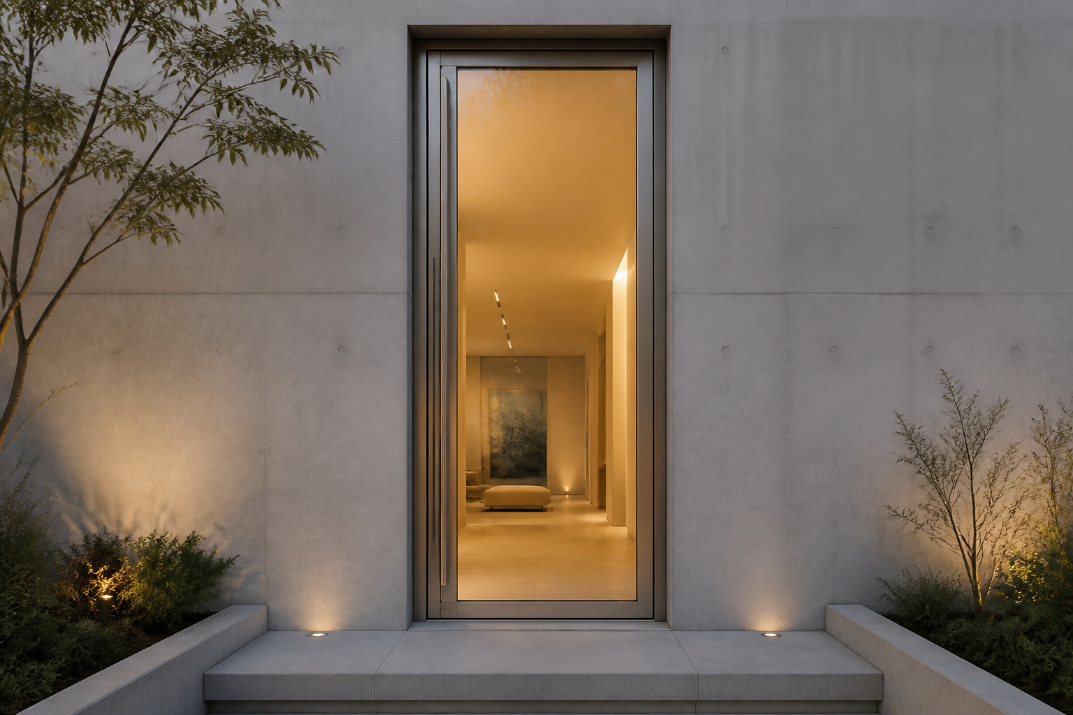 VLX 100 Pivot Door in Miami Beach, FL | TruePane Windows & Doors - detail 2
